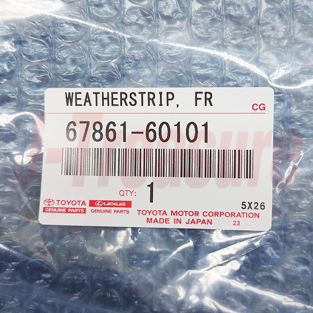 TOYOTA LAND CRUISER FZJ100 '98-07 Genuine Front Door Weatherstrip RH & LH Set