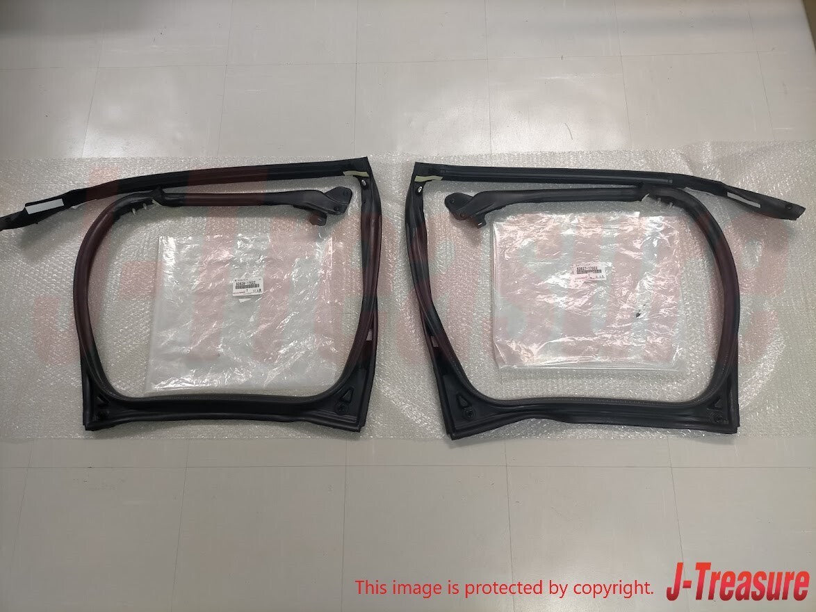 TOYOTA MR2 SW20 91-95 Genuine T-Bar Roof Weather Strip Side Rail RH & LH Set OEM