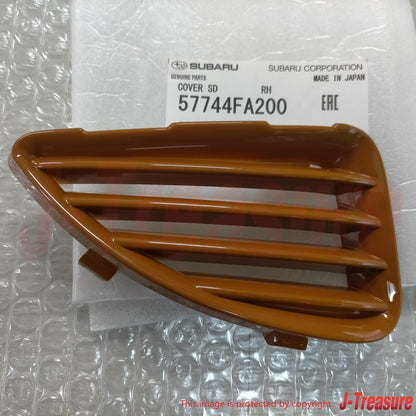 SUBARU IMPREZA WRX STi GC8 GF8 Genuine Front Bumper Lower Vent Cover RH & LH Set
