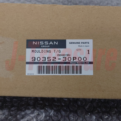 NISSAN 300ZX Z32 2+0 90-96 Genuine Rear Hatch Glass Moulding Top 90352-30P00 OEM