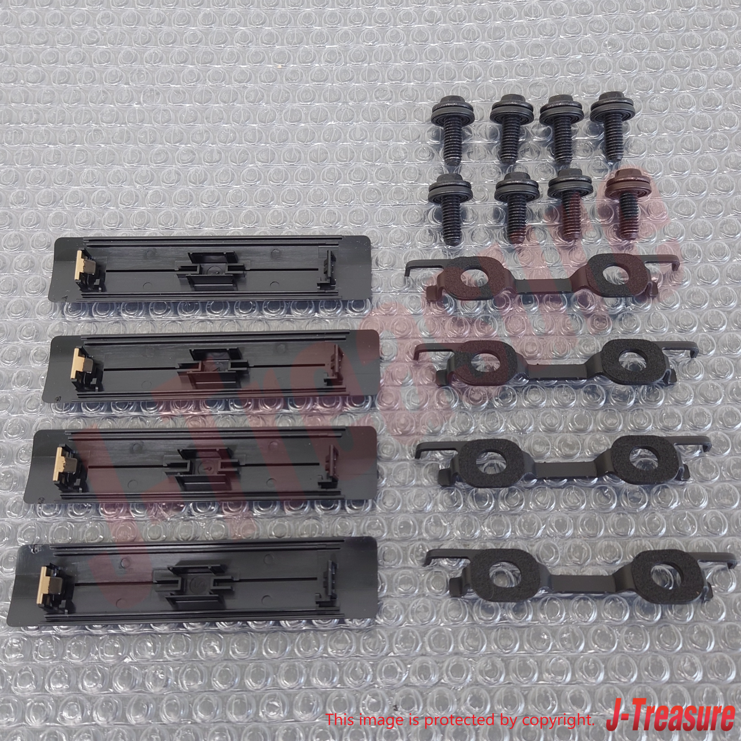 TOYOTA RAV4 ASA3# 09-18 Genuine Roof Drip S/Moulding Cover & Bracket & Bolt Set
