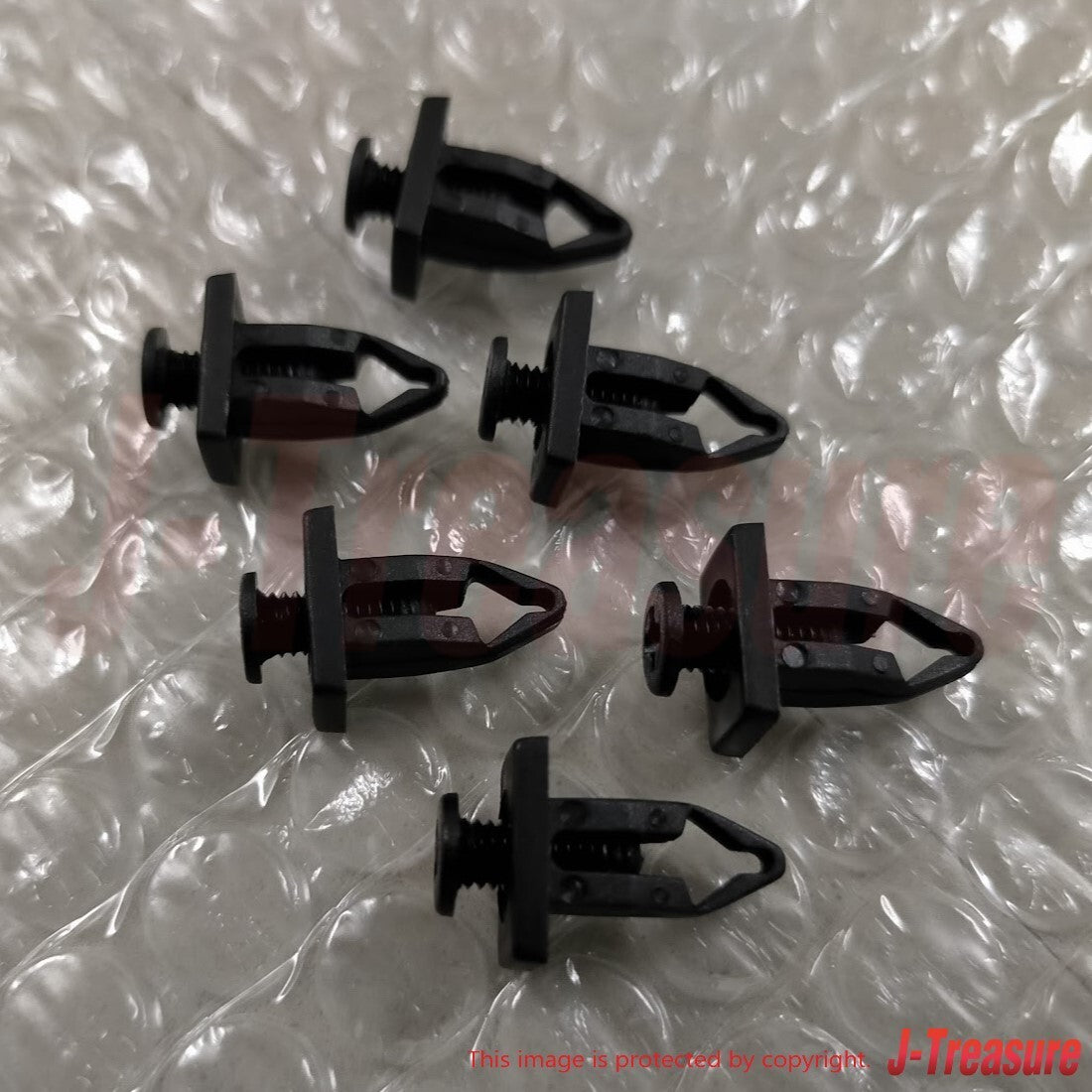 NISSAN FAIRLADY Z 300ZX Z32 Genuine Cowl Top Grill Clip 66814-01A00 6pcs Set OEM