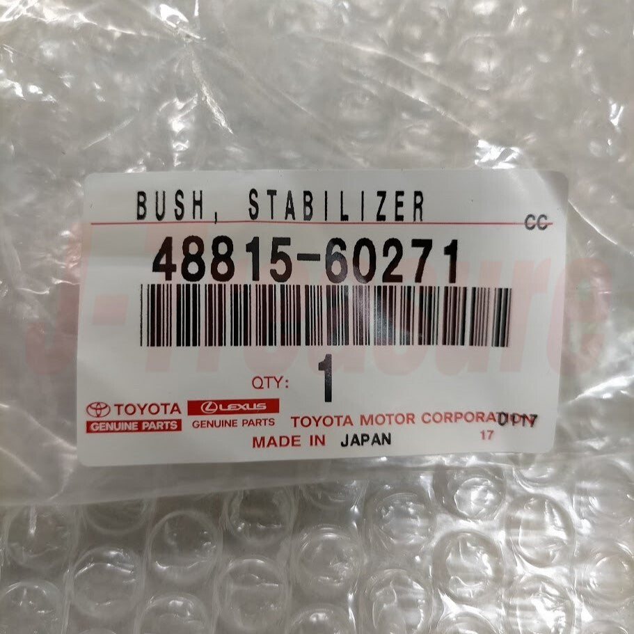 TOYOTA LAND CRUISER 200 LX570 Genuine Front Stabilizer Lower Bracket Bush x2 OEM