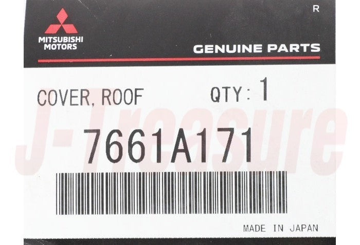 MITSUBISHI OUTLANDER SPORT GA#W '11-25 Genuine Roof Rack Cover Front LH 7661A171