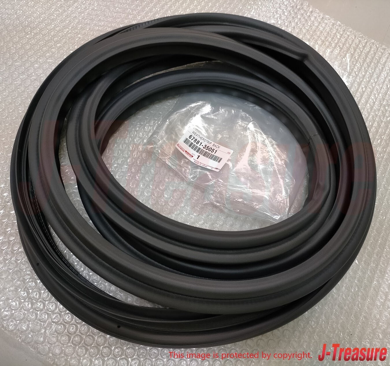 TOYOTA FJ CRUISER GSJ1# 07-14 Genuine Back Door Weatherstrip 67881-35051 OEM