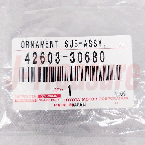 TOYOTA CROWN ARS220 Genuine Wheel Hub Ornament Sub-Assy 42603-30680 x4 set OEM