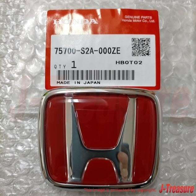 HONDA S2000 S2K AP1 2000-2003 Genuine "H" Red Emblem Badge Front & Rear Set OEM