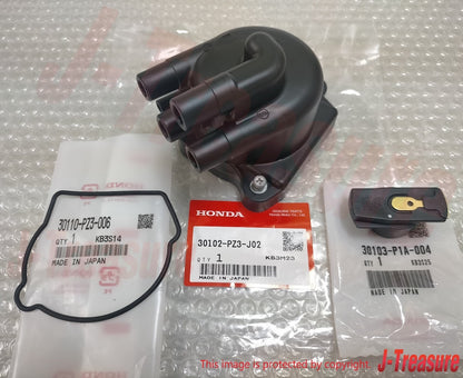 HONDA ACTY TRUCK HA1 HA2 HA3 HA4 Genuine Distributor Cap & Rotor & Packing OEM