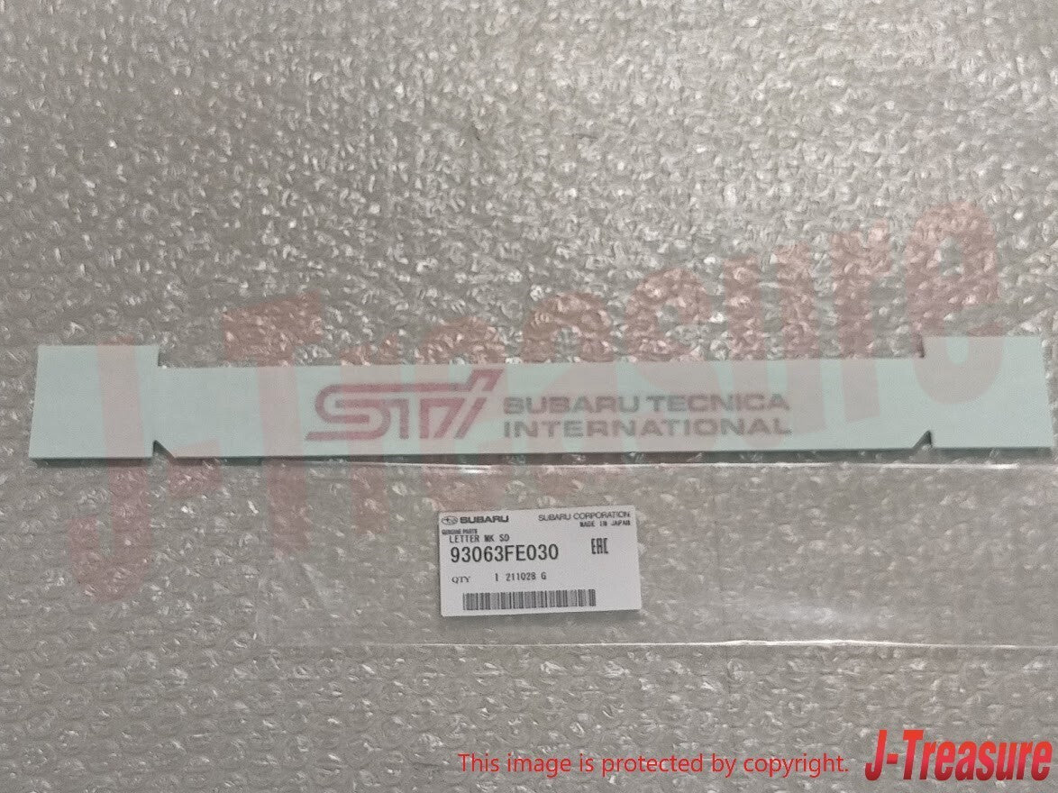 SUBARU IMPREZA WRX STI 05-07 Genuin Front Door Letter Mark 93063FE030 x2 Set OEM
