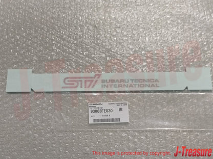 SUBARU IMPREZA WRX STI 05-07 Genuin Front Door Letter Mark 93063FE030 x2 Set OEM