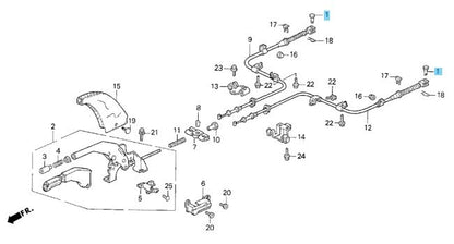 HONDA ACURA NSX 1991-2005 Genuine Brake Wire End Pin 43471-SD2-930 x2 Set OEM