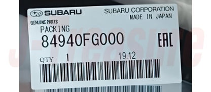 SUBARU IMPREZA GE# GH# GRB 08-14 Genuine Backup Lamp Gasket 84940FG000 OEM