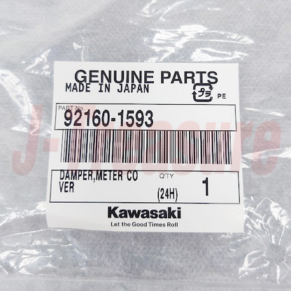 KAWASAKI VULCAN 800 DRIFTER VN800 99-06 Genuine Meter Cover Damper 92160-1593