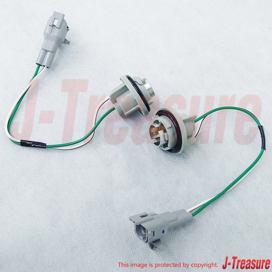 TOYOTA LAND CRUISER HDJ80 '93-98 Genuine Fr/Turn Signal Lamp Body Wire x2 Set