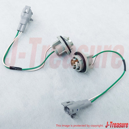 TOYOTA LAND CRUISER HDJ80 '93-98 Genuine Fr/Turn Signal Lamp Body Wire x2 Set