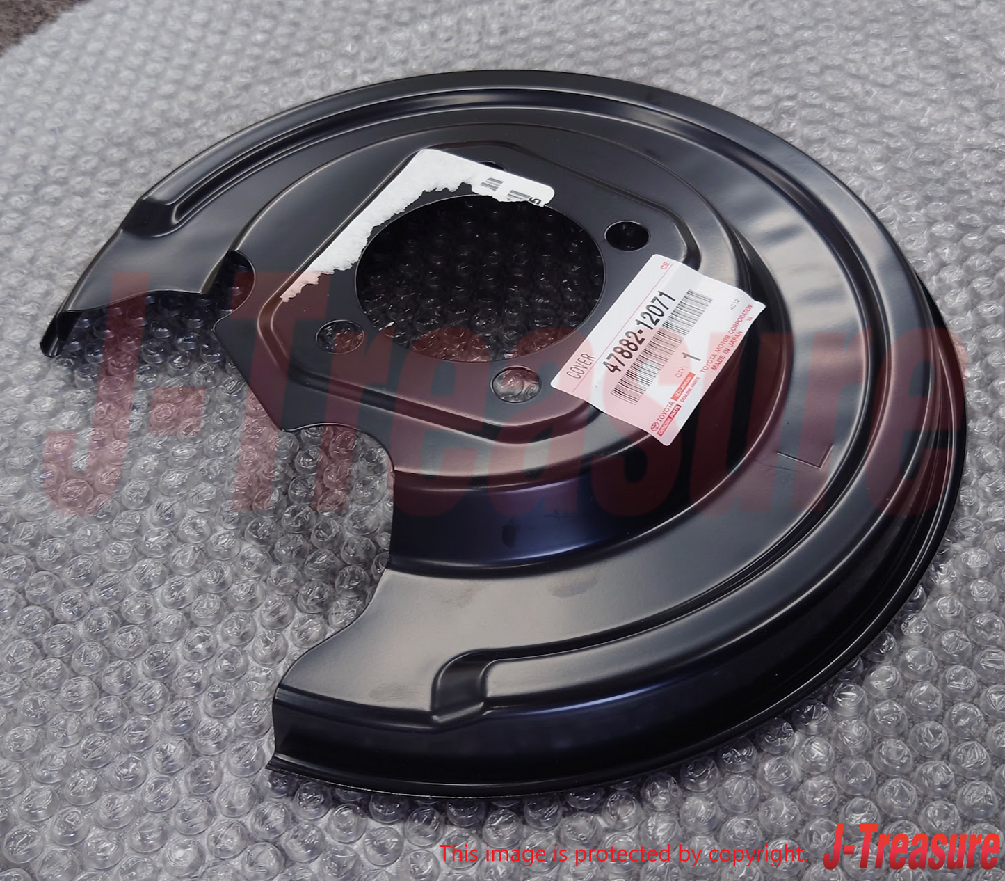 TOYOTA PRIUS ZVW3# 10-15 Genuine Rear Disc Brake Dust Cover LH 47882-12071 OEM