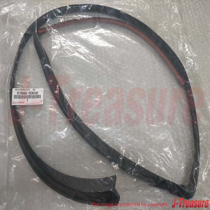 LEXUS LS430 UCF30 '01-06 Genuine Rear Door Weatherstrip No.2 LH 67888-50030 OEM