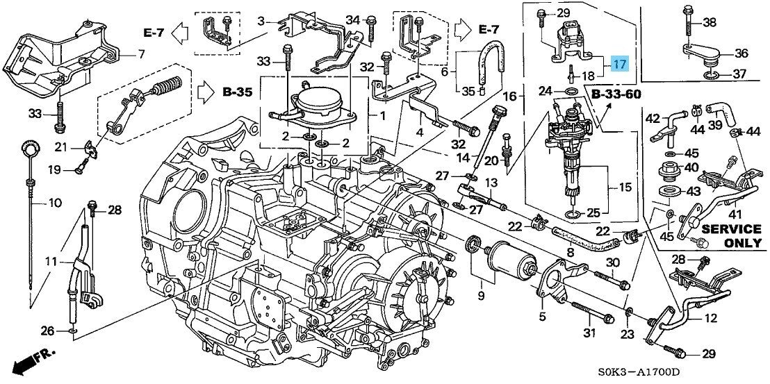 HONDA ACURA NSX NA1 NA2 93-05 Genuine Vehicle Speed Sensor 78410-SV4-003 OEM
