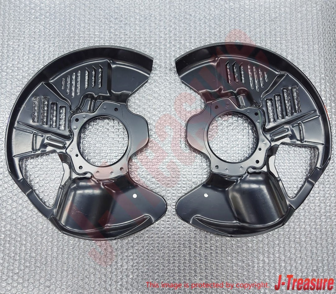 TOYOTA SUPRA JZA80 93-98 Genuine Front 17 Inch Brake Splash Dust Cover Set OEM
