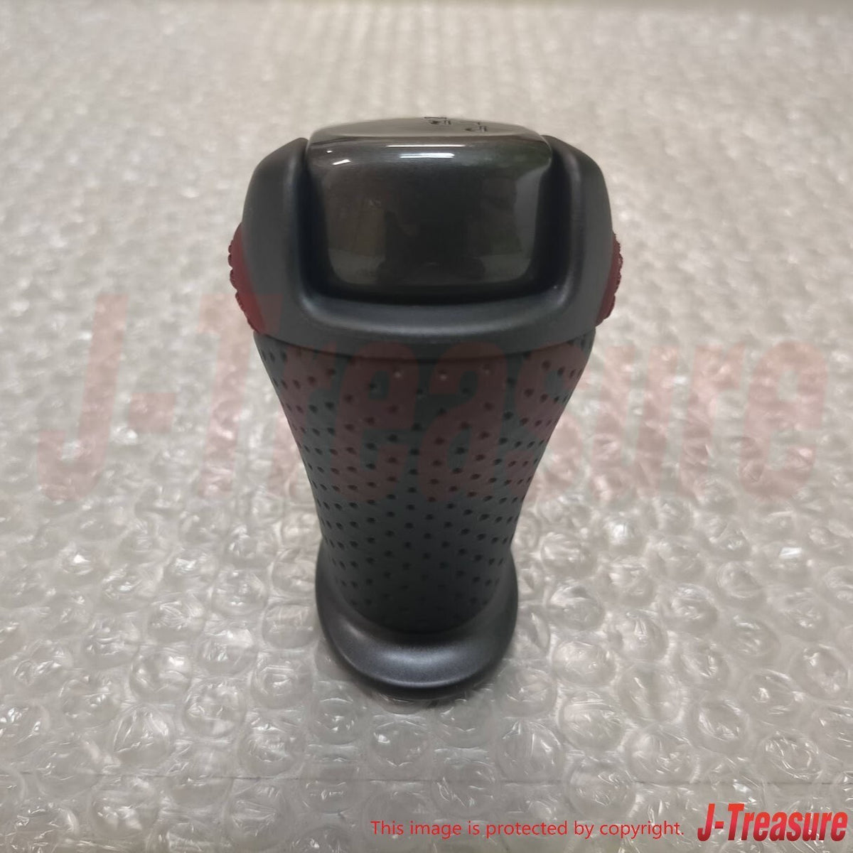 NISSAN GT-R R35 2011-2015 Genuine Shift Knob Red Black Leather 34910-KB60A OEM