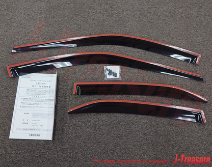 MITSUBISHI LANCER Evolution 5-6 CP9A Genuine Exterior Vizor Set MZ562722 OEM