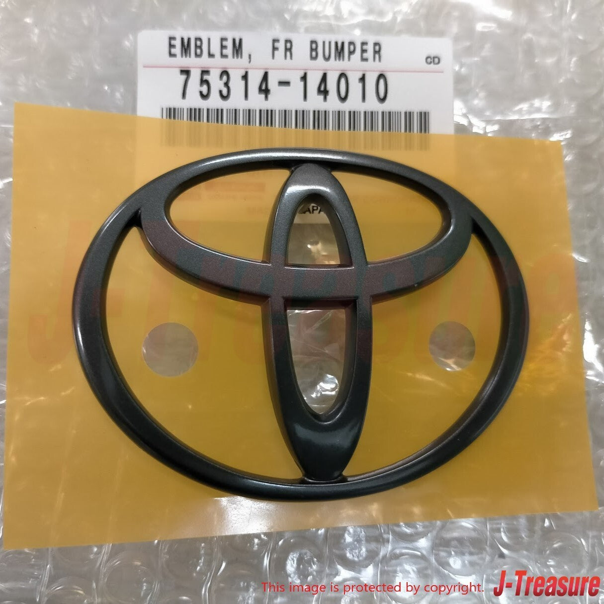 TOYOTA SUPRA JZA80 MK4 93-02 Genuine Emblem Badge Front & Rear Set Gunmetal OEM