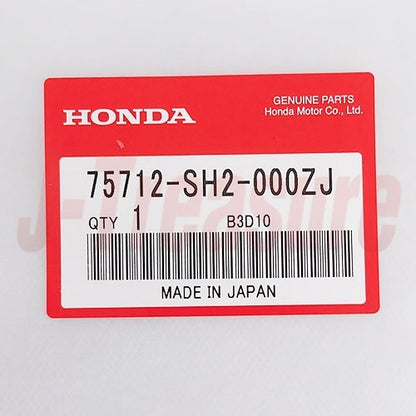 HONDA CR-X EF6 EF7 1988-1991 Genuine Rear Emblem "HONDA" 75712-SH2-000ZJ OEM