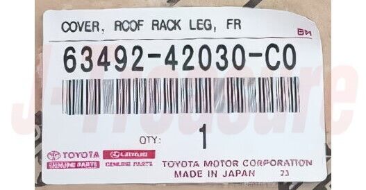 TOYOTA RAV4 ACA3# 06-12 Genuine Front Roof Rack Leg Cover RH & LH set OEM