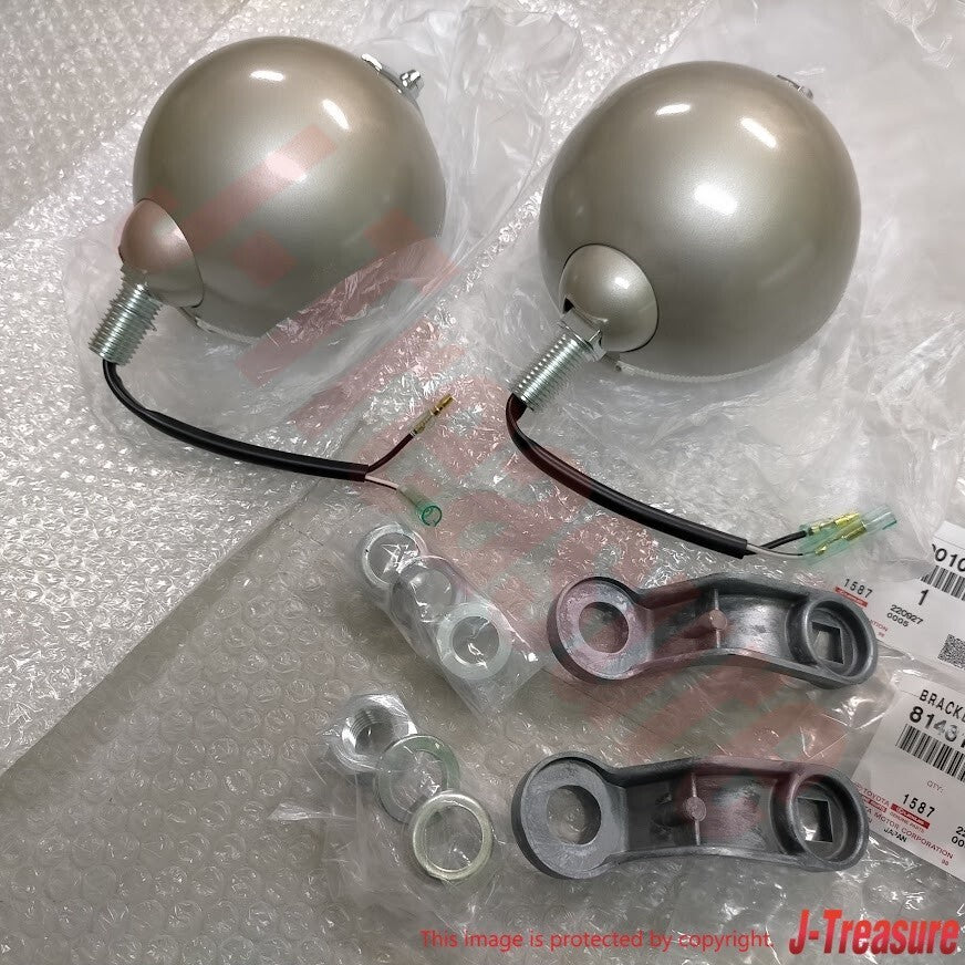 TOYOTA LAND CRUISER 40 Series Genuine Fog Lamp & Bracket Right & Left Set OEM