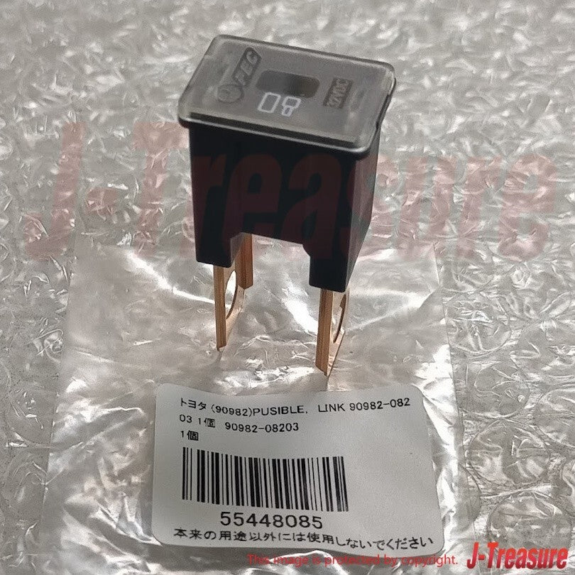 TOYOTA LEXUS Genuine Fuse Fpusible Link 90982-08203 9098208203 Set of 3 OEM