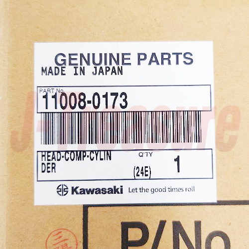 KAWASAKI KX450F 2009-2015 Genuine Cylinder Head Comp 11008-0173 OEM