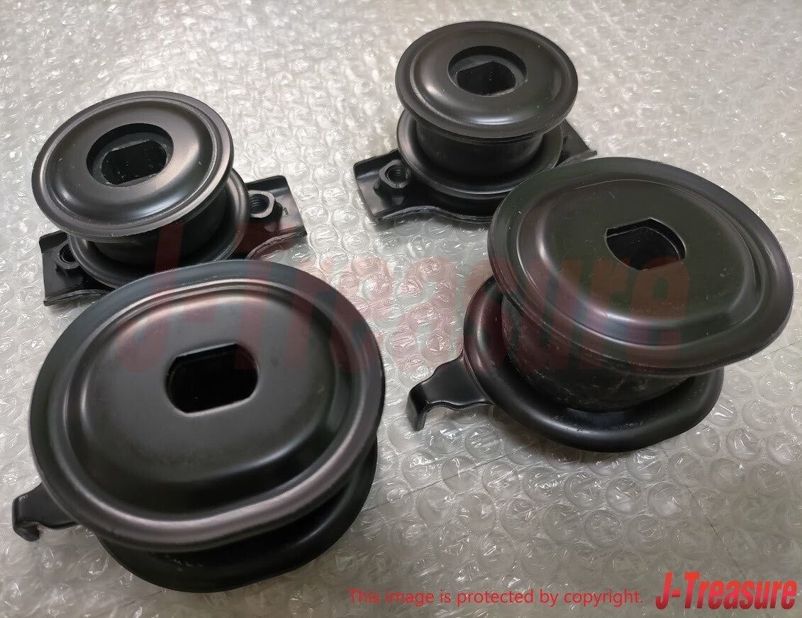 TOYOTA LAND CRUISER LX570 Genuine Rear Shock Absorber Bracket & Support Set OEM