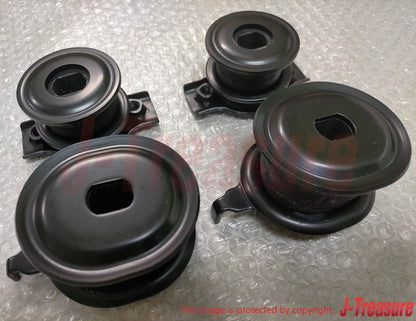 TOYOTA LAND CRUISER LX570 Genuine Rear Shock Absorber Bracket & Support Set OEM