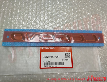 HONDA LEGEND KC2 ACURA RLX JDM Genuine Rear Emblem "LEGEND" 75722-TY3-J01 OEM