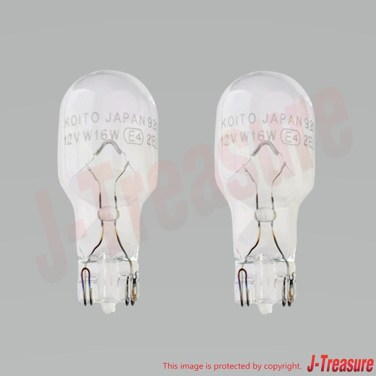 TOYOTA HIGHLANDER GSU40 01-24 Genuine Back Up Lamp Bulb 90981-11059 x2 Set OEM