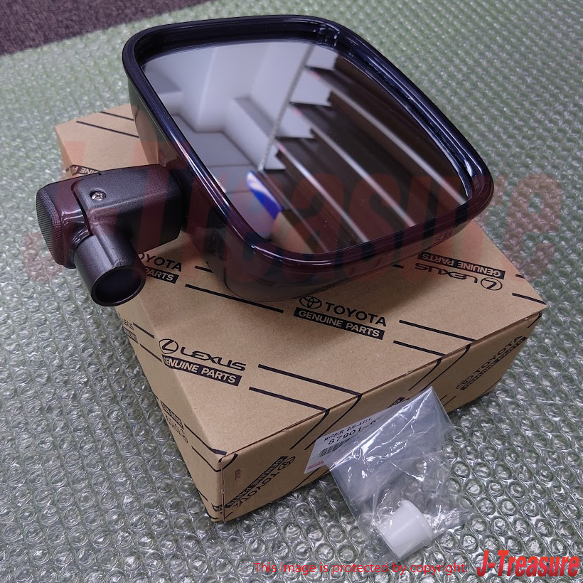 TOYOTA LAND CRUISER FJ40 FJ45 FJ43 HJ47 Genuine Rear View Door Mirror & Arm Set