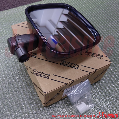 TOYOTA LAND CRUISER FJ40 FJ45 FJ43 HJ47 Genuine Rear View Door Mirror & Arm Set