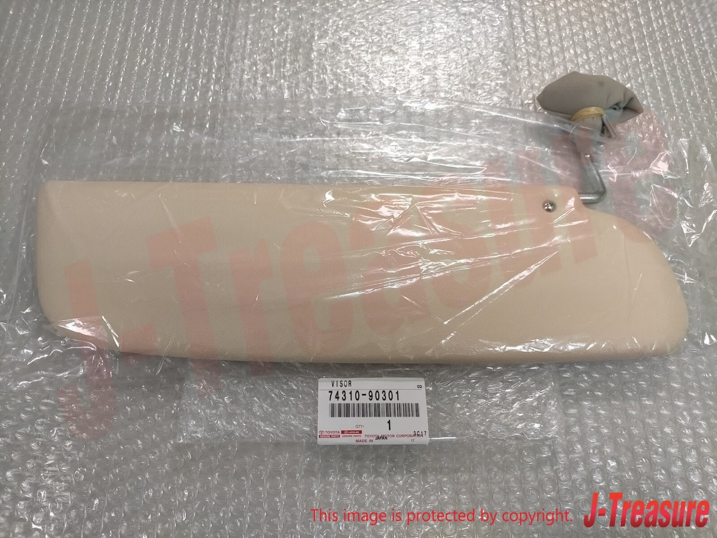 TOYOTA LAND CRUISER BJ40 FJ40 FJ45 FJ55 69-78 Genuine Sun Visor RH & LH Set OEM