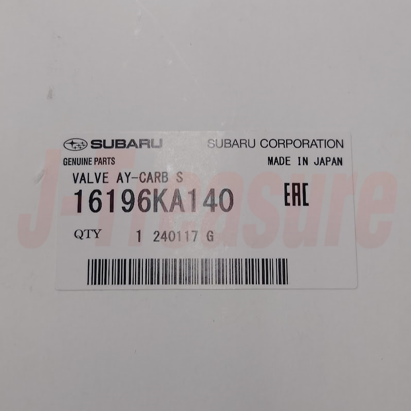 SUBARU SAMBAR KS3 KV3 Genuine Carburetor Solenoid Valve Assy 16196KA140 OEM