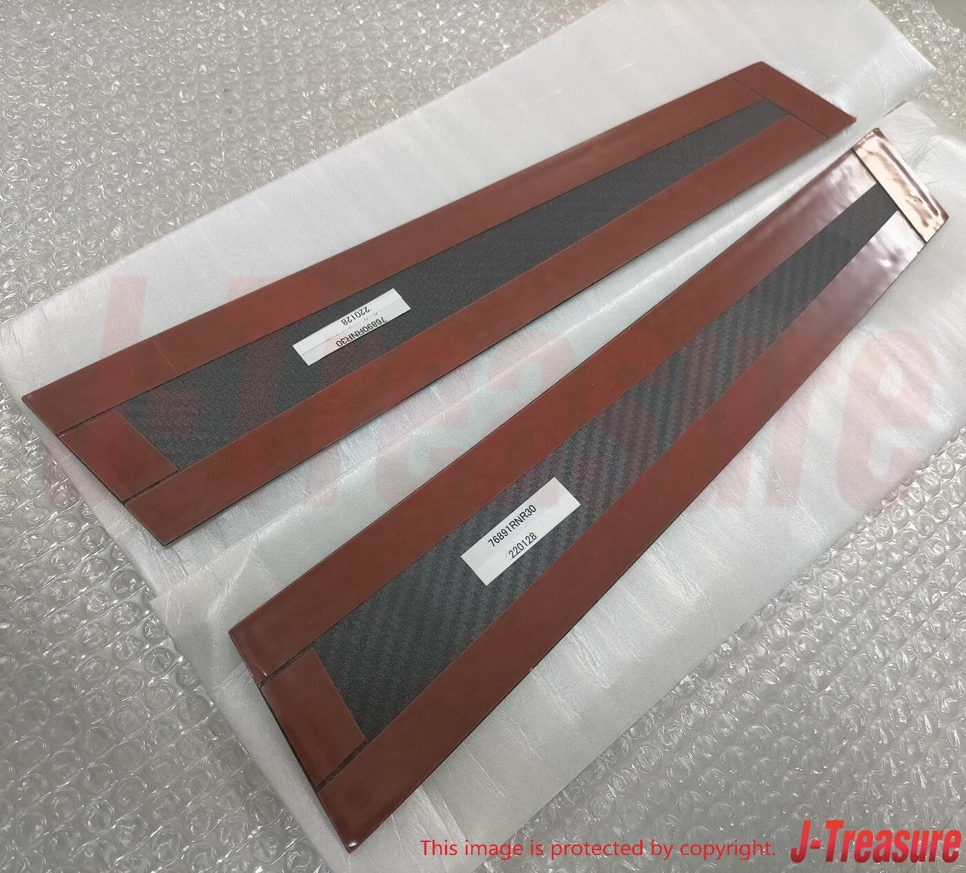 NISMO NISSAN SKYLINE GT-R BCNR33 GTS 2D ER33 Genuine Carbon Pillar Door Garnish