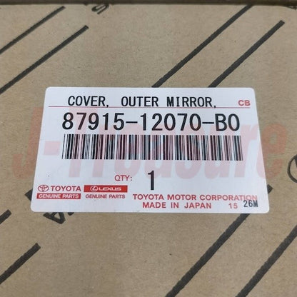 TOYOTA VITZ YARIS SCION xD Genuine Outer Mirror Cover Silver Right Left Set OEM