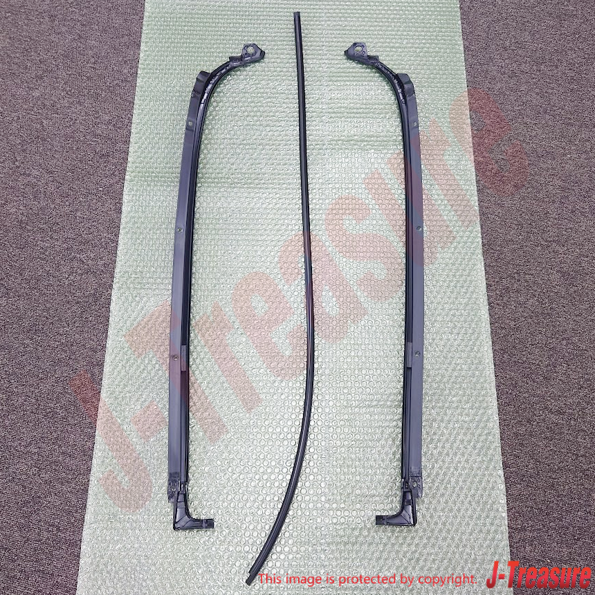 MAZDA RX-7 FC3S 86-92 Genuine Front Windshield Moulding Upper & RH & LH Set OEM