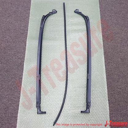 MAZDA RX-7 FC3S 86-92 Genuine Front Windshield Moulding Upper & RH & LH Set OEM