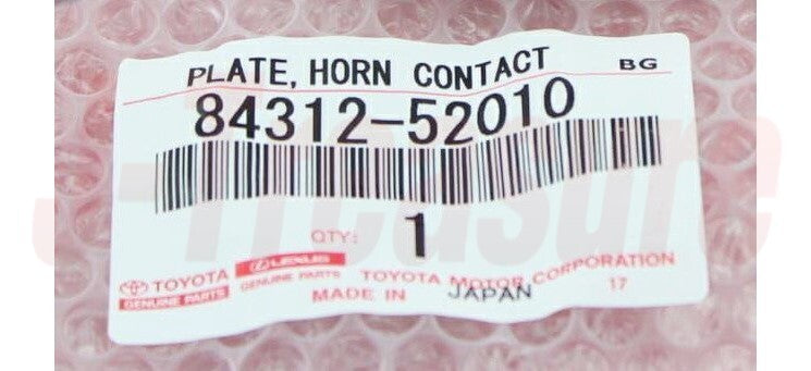 TOYOTA HIACE KDH2## LH2## TRH2## Genuine Horn Contact Plate 84312-52010 OEM