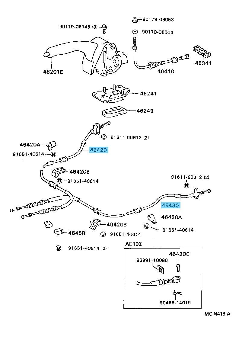 TOYOTA LAND CRUISER LJ72 1991-1907 Genuine Rear Wiper Arm Assy 85241-60050 OEM