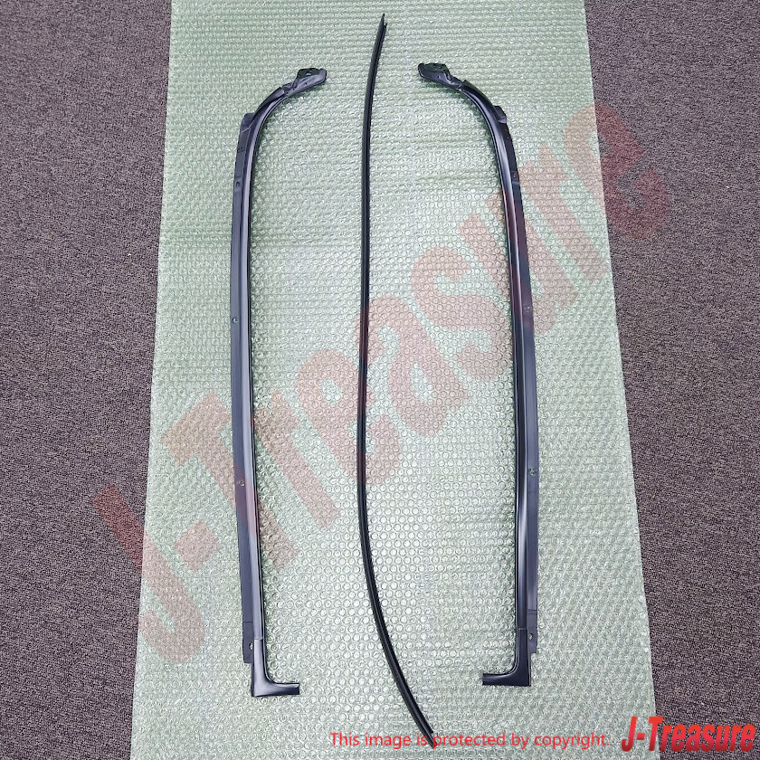 MAZDA RX-7 FC3S 86-92 Genuine Front Windshield Moulding Upper & RH & LH Set OEM
