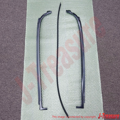 MAZDA RX-7 FC3S 86-92 Genuine Front Windshield Moulding Upper & RH & LH Set OEM