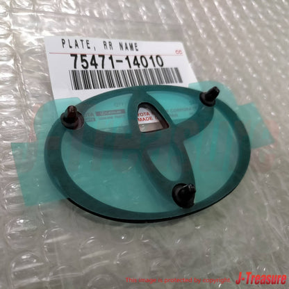 TOYOTA SUPRA JZA80 MK4 93-02 Genuine Emblem Badge Front & Rear Set Gunmetal OEM