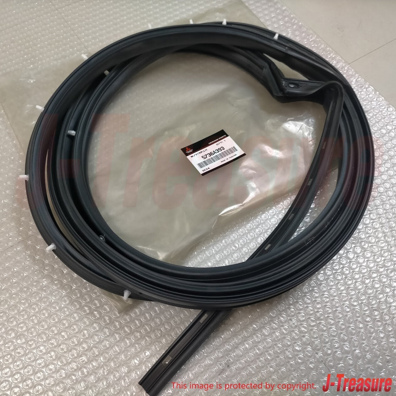 MITSUBISHI LANCER EVO 7 8 9 CT9A Genuine Rear Door Weatherstrip  RH & LH Set OEM