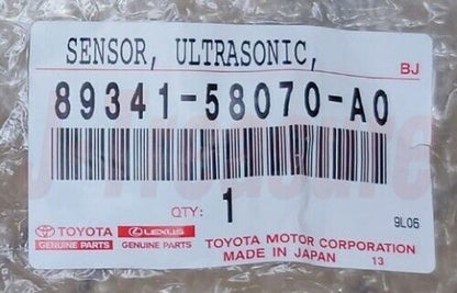 TOYOTA PRIUS ZVW5# 16-21 Genuine Front Side Ultrasonic Sensor 89341-58070-A0 OEM